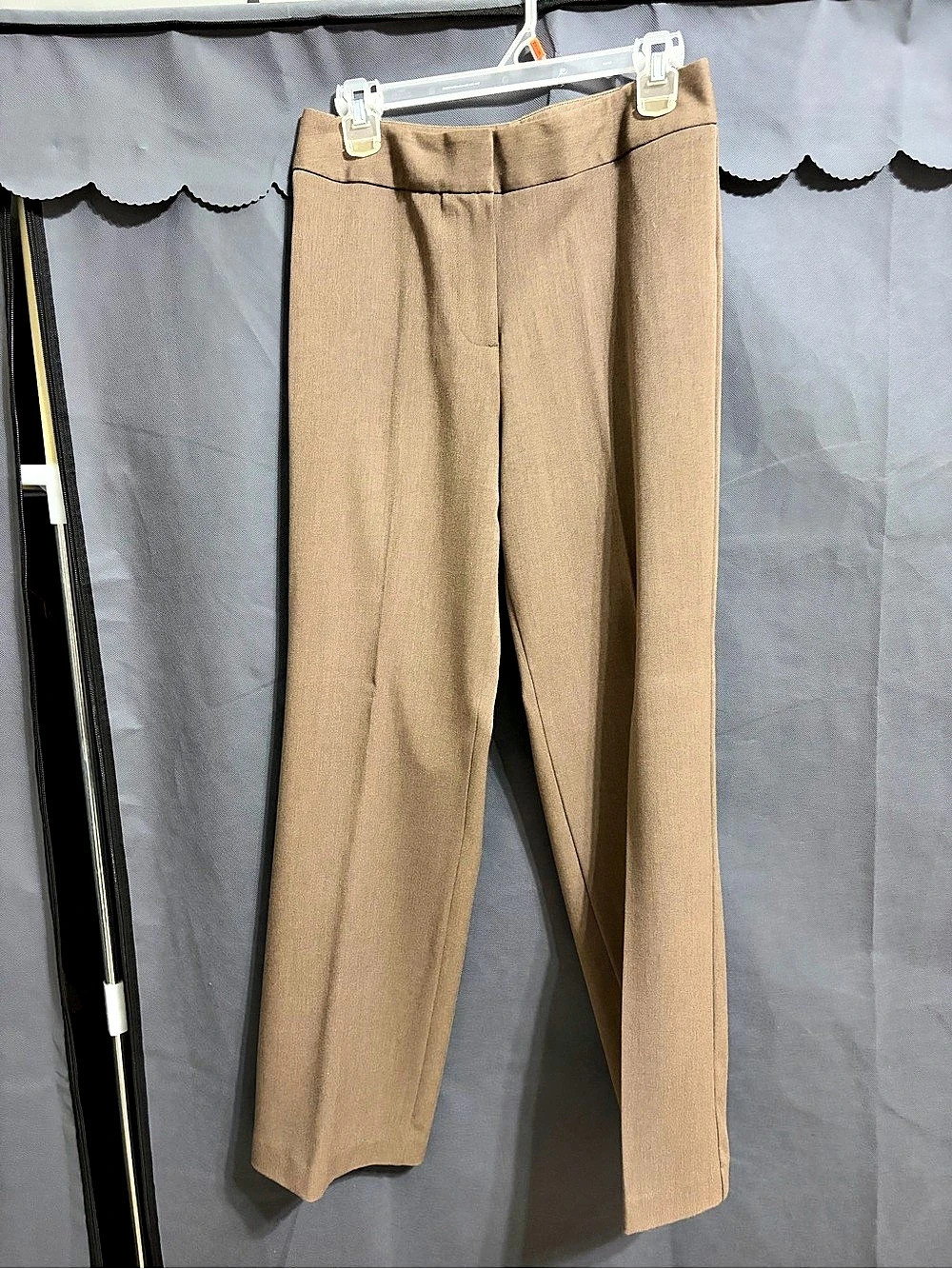 Worthington Straight Leg Pants in Brown Size Small